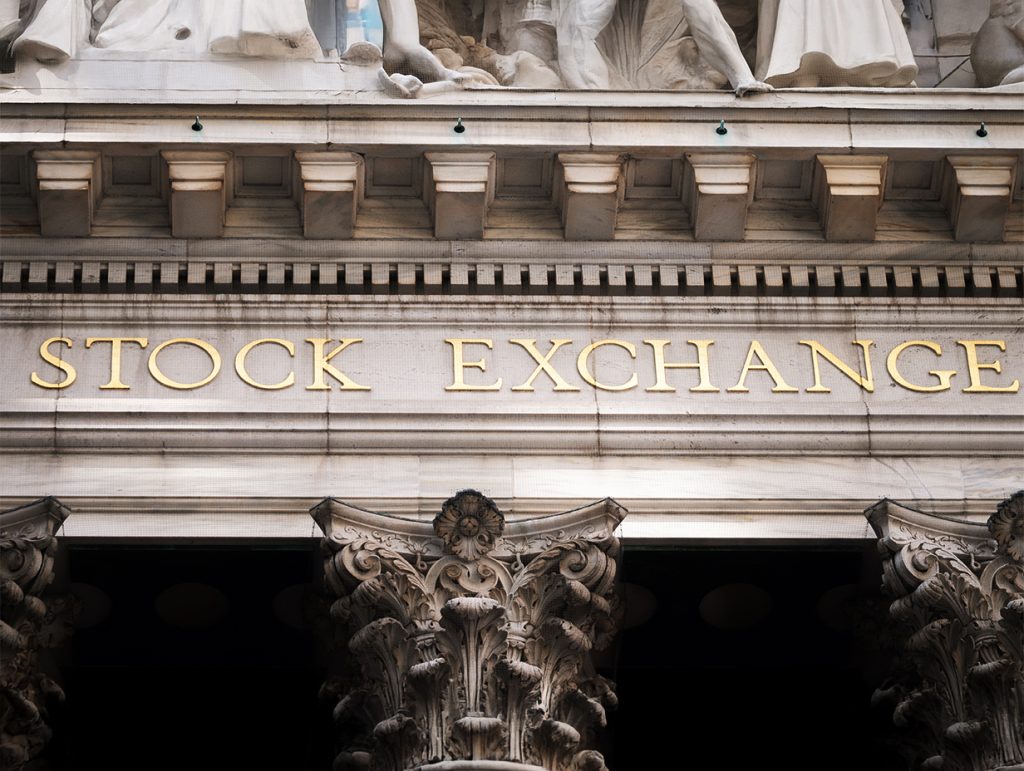 the front of the new york stock exchange